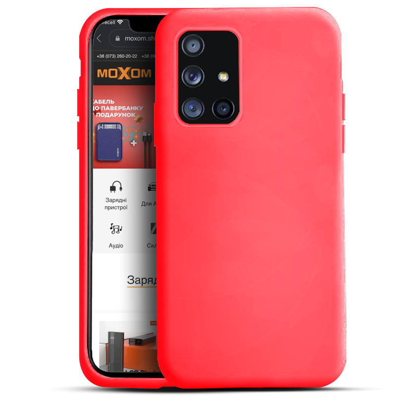 Силіконовий чохол SOFT Silicone Case для телефону iPhone 12 Pro Max (без лого) малиновий