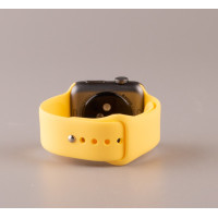Ремінець для Apple Watch "Colors" 42/44/45/49 мм жовтий