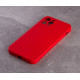 Силіконовий чохол SOFT Silicone Case для телефону iPhone 12 Pro Max (без лого) червоний