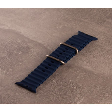 Ремінець для Apple Watch "Ocean Band" 42/44/45/49 мм темно-синій
