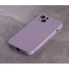 Силіконовий чохол SOFT Silicone Case для телефону iPhone 14 (без лого) гліцінія