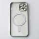 Силіконовий чохол MagSafe SHINING MATTE для телефону iPhone 12 Pro м'ятний