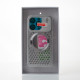 Металевий чохол MagSafe AROMA PERFORATED METAL для телефону iPhone 15 Pro Max срібний
