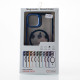 Силіконовий чохол MagSafe CAMERA GLASS PROTECTION для телефону iPhone 11 Pro сірий