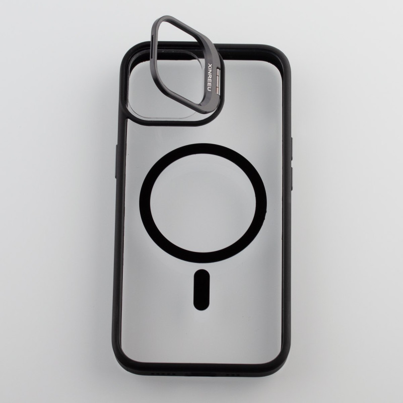 Силіконовий чохол MagSafe CAMERA GLASS PROTECTION для телефону iPhone 11 Pro чорний