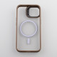 Силіконовий чохол MagSafe CAMERA GLASS PROTECTION для телефону iPhone 11 сірий