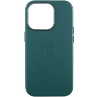 Уценка Кожаный чехол Leather Case (AAA) with MagSafe and Animation для Apple iPhone 14 Pro Max 6.7"