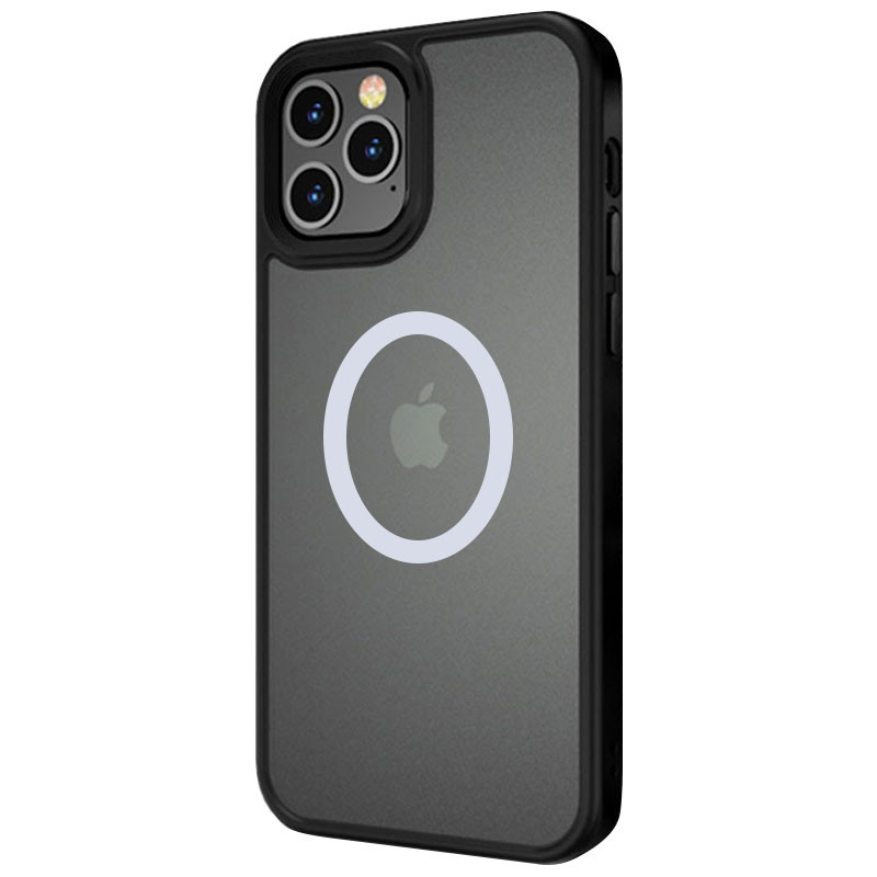 TPU+PC чехол Metal Buttons with MagSafe для Apple iPhone 12 Pro Max (6.7")