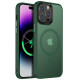 TPU+PC чехол Metal Buttons with MagSafe Colorful для Apple iPhone 12 Pro / 12 (6.1")