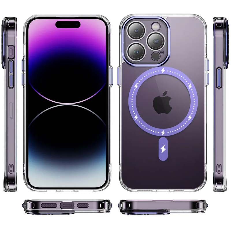 Чехол TPU+PC Colorful with MagSafe для Apple iPhone 13 Pro Max (6.7")