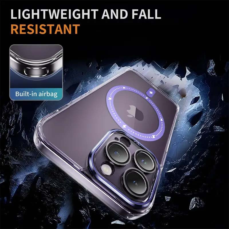 Чехол TPU+PC Colorful with MagSafe для Apple iPhone 13 Pro Max (6.7")