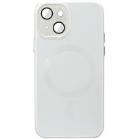 Чехол TPU+Glass Sapphire Midnight with MagSafe для Apple iPhone 14 (6.1")