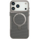 TPU+PC чехол Metal Buttons with MagSafe Carbon Ring для Apple iPhone 17 Pro (6.3")