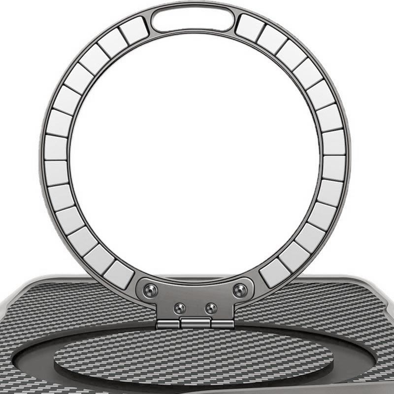 TPU+PC чехол Metal Buttons with MagSafe Carbon Ring для Apple iPhone 17 Pro (6.3")
