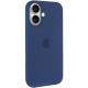 Уценка Чехол Silicone case (AAA) with Magsafe and Animation (button) для Apple iPhone 16 (6.1")