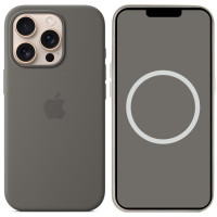 Чехол Silicone case (AAA) with Magsafe and Animation (button) для Apple iPhone 16 Pro Max (6.9")