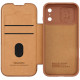 Кожаный чехол-книжка Nillkin Qin Pro Camshield для Apple iPhone 17 Pro (6.3")