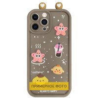 Чехол TPU Toys Case with Ears для Apple iPhone 15 (6.1")