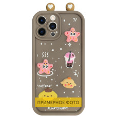 Чехол TPU Toys Case with Ears для Apple iPhone 15 (6.1")