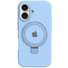 Чехол Silicone Case Full Protective with Ring для Apple iPhone 16 (6.1")