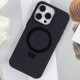 Чехол Silicone Case Full Protective NO LOGO with Ring для Apple iPhone 14 Pro Max (6.7")