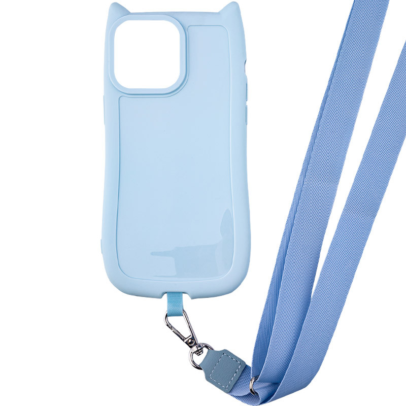 Чехол TPU GETMAN Cat with straps для Apple iPhone 16 Pro (6.3")