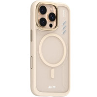 TPU+PC чехол Blueo Frosted Heat Dissipation Stand with MagSafe для Apple iPhone 16 Pro Max (6.9")
