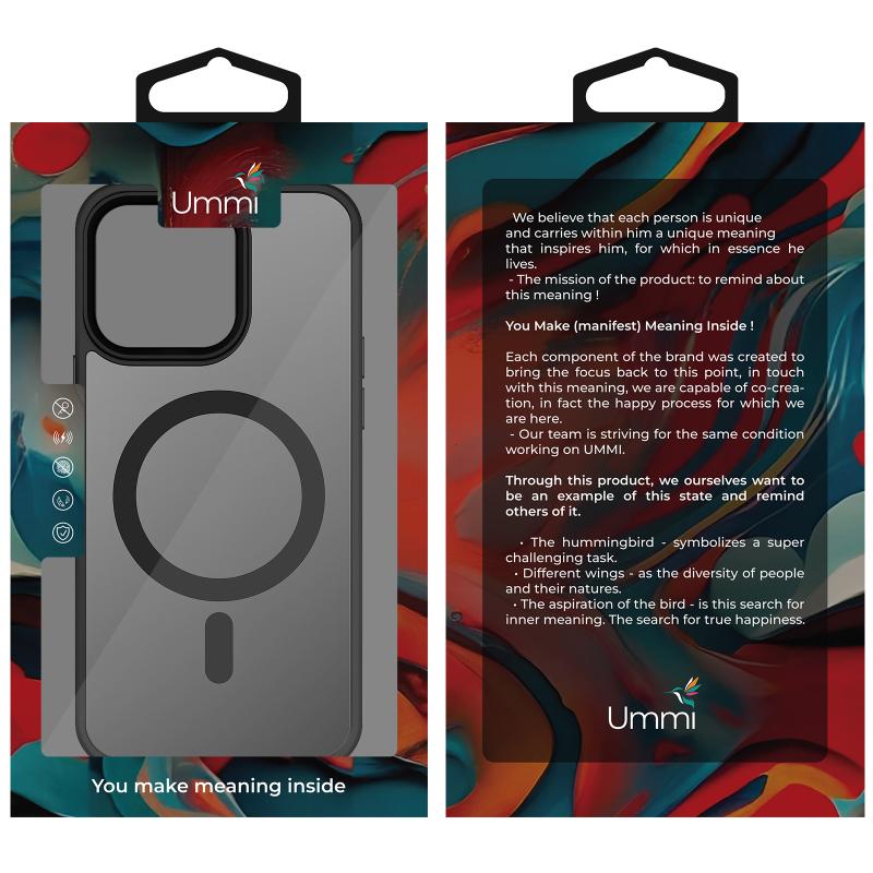 Чехол Ummi Colorful with MagSafe для Apple iPhone 15 Pro Max (6.7")