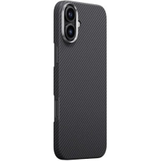 Чехол PC Carbon Protection Slim with MagSafe для Apple iPhone 16 (6.1")