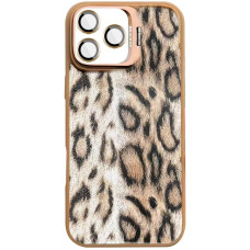 Чехол TPU+PC Wild Leopard with MagSafe and Lens для Apple iPhone 16 Pro Max (6.9")