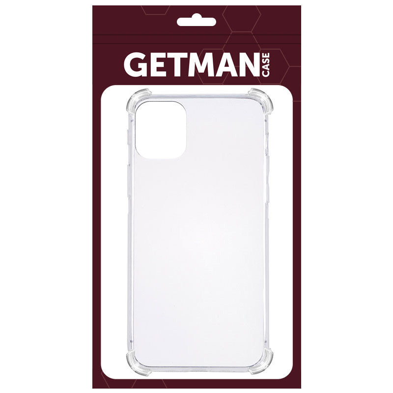 TPU чехол GETMAN Ease logo усиленные углы для Apple iPhone 11 (6.1")