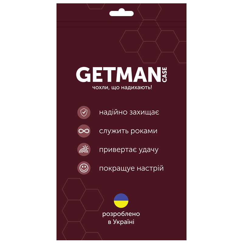 TPU чехол GETMAN Ease logo усиленные углы для Apple iPhone 11 (6.1")