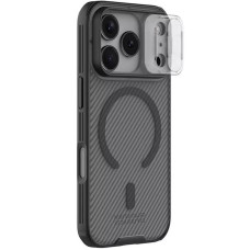 Карбоновая накладка Nillkin CamShield Pro Magnetic для Apple iPhone 17 Pro (6.3")