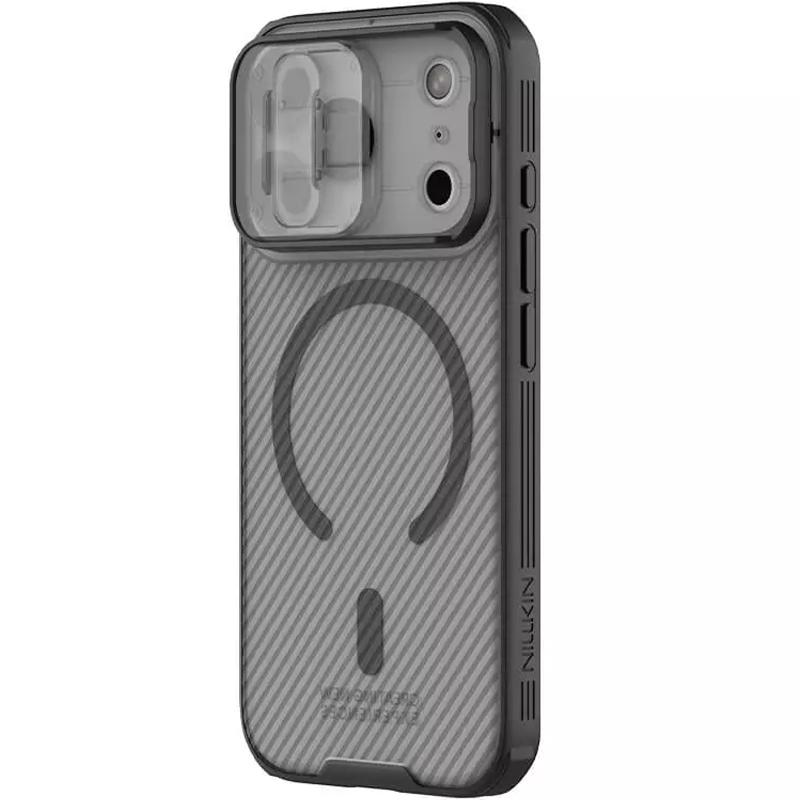 Карбоновая накладка Nillkin CamShield Pro Magnetic для Apple iPhone 17 Pro (6.3")