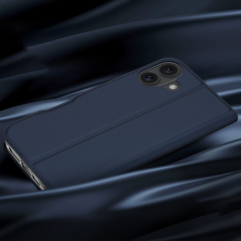 Чехол-книжка Dux Ducis с карманом для визиток для Apple iPhone 16 (6.1")