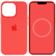 Уценка Чехол Silicone case (AAA) full with Magsafe and Animation для Apple iPhone 15 Pro (6.1")