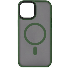 TPU+PC чехол Metal Buttons with MagSafe для Apple iPhone 15 (6.1")