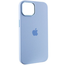 Чехол Silicone Case Metal Buttons (AA) для Apple iPhone 14 (6.1")