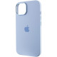 Чехол Silicone Case Metal Buttons (AA) для Apple iPhone 14 (6.1")