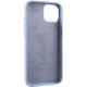 Чехол Silicone Case Metal Buttons (AA) для Apple iPhone 14 (6.1")