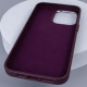 Кожаный чехол Bonbon Leather Metal Style with MagSafe для Apple iPhone 15 (6.1")