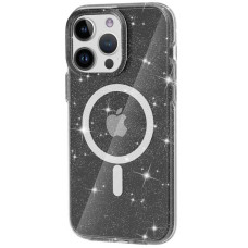 Чехол TPU Galaxy Sparkle (MagFit) для Apple iPhone 14 Pro Max (6.7")