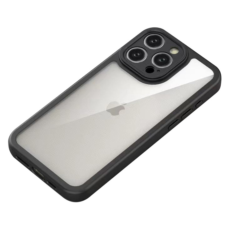 TPU чехол Transparent + Colour 1,5mm для Apple iPhone 11 Pro (5.8")