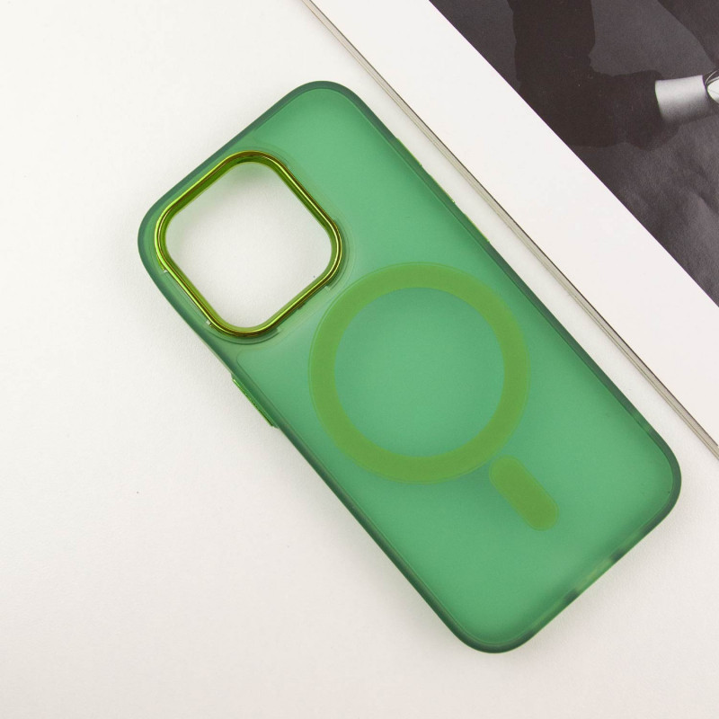 Чехол TPU+PC Lily with MagSafe для Apple iPhone 15 Pro (6.1")