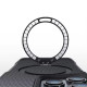 TPU+PC чехол Metal Buttons with MagSafe Carbon Ring для Apple iPhone 16 Pro (6.3")