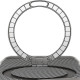 TPU+PC чехол Metal Buttons with MagSafe Carbon Ring для Apple iPhone 17 Pro Max (6.9")