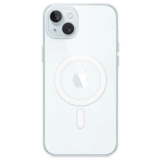 Чехол TPU Clear Case with MagSafe для Apple iPhone 15 (6.1")