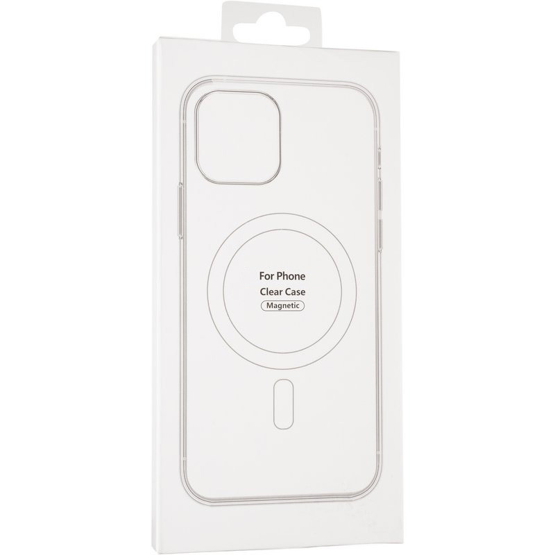 Чехол TPU Clear Case with MagSafe для Apple iPhone 15 (6.1")