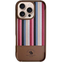 Уценка Кожаный чехол Polo Santa Barbara Isaac для Apple iPhone 16 Pro Max (6.9")