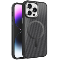 Уценка Чехол TPU+PC Carbon Mirage with MagSafe для Apple iPhone 14 Pro Max (6.7")